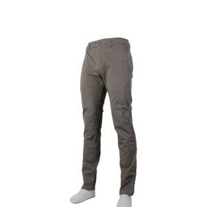 Rapha Pant Slim Sz 32 x 34 Taupe Brown Pockets Cotton Elastane Pant